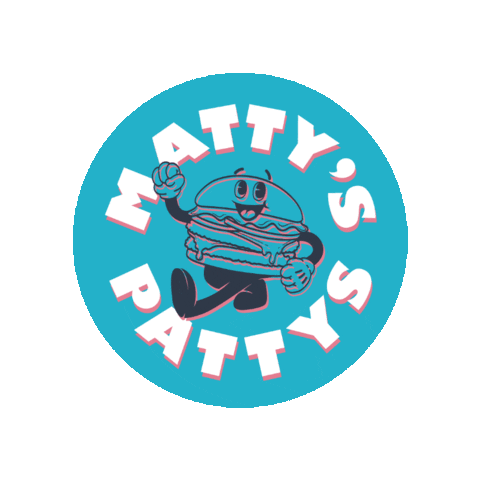 Matty's Pattys Sticker
