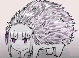 Re Zero Hedgehog GIF