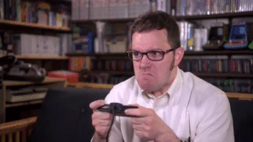 Frustrated Angry Video Game Nerd GIF
