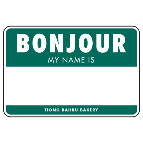 Tiong Bahru Bakery Sticker