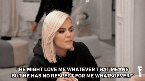 Keeping Up With The Kardashians Respect GIF by E! - Find & Share on GIPHY