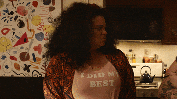 Confused Michelle Buteau GIF by NETFLIX