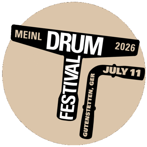 Drums Drummer Sticker by Meinl Cymbals