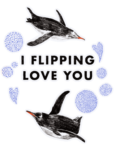 I Love You Valentines Sticker