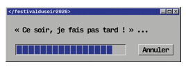 Loading Geneva Sticker by Festival du Soir