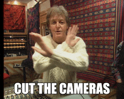 Cut It Out Reaction GIF by Paul McCartney