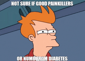 Fry Diabetes Not Sure If Futurama GIF