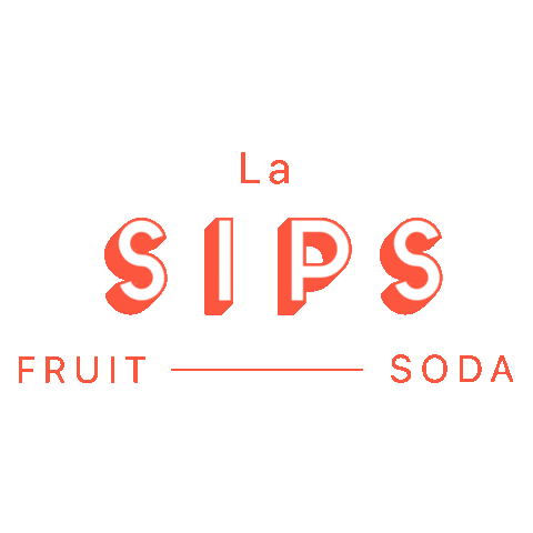 La Sips Sticker by The Ice Kitchen
