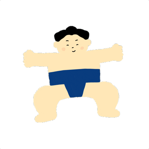 Sumo 相撲 Sticker