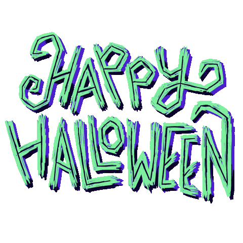 Happy Halloween Sticker by Cryptid Creative