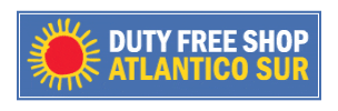 Duty Free Shop Atlántico Sur Sticker