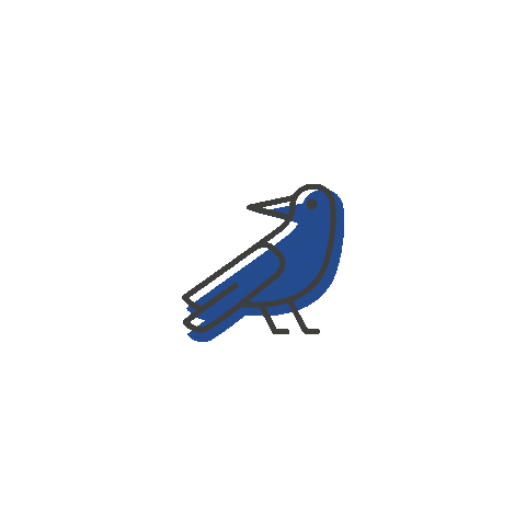 Blue Sticker