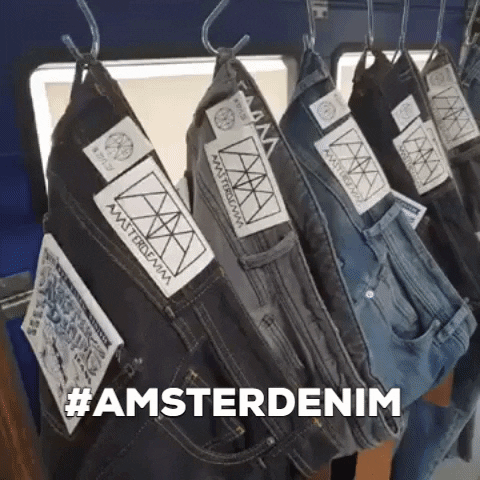 Amsterdenim fashion amsterdam jeans denim GIF