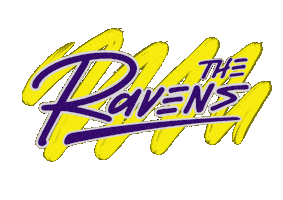 Ravens Kj Sticker by ASF brush