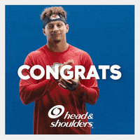 Well Done Nfl GIF by Head and Shoulders