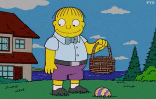 The Simpsons Easter GIF