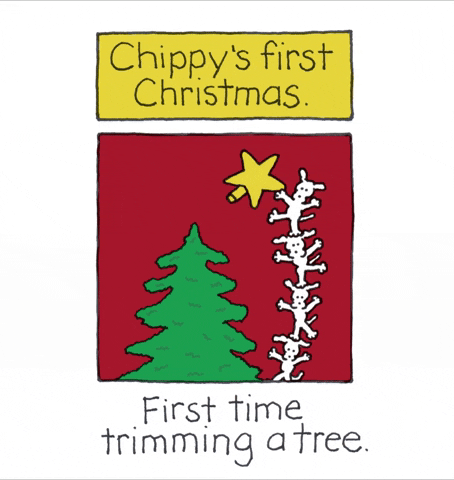 Merry Christmas Puppies GIF by Chippy the Dog
