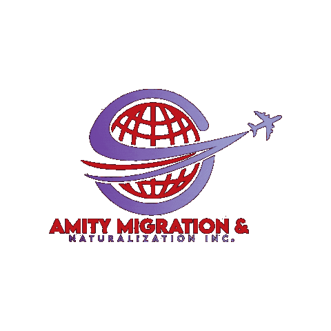 Amity Migration & Naturalization Inc. Sticker