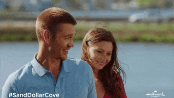 Aly Michalka Smile GIF by Hallmark Channel