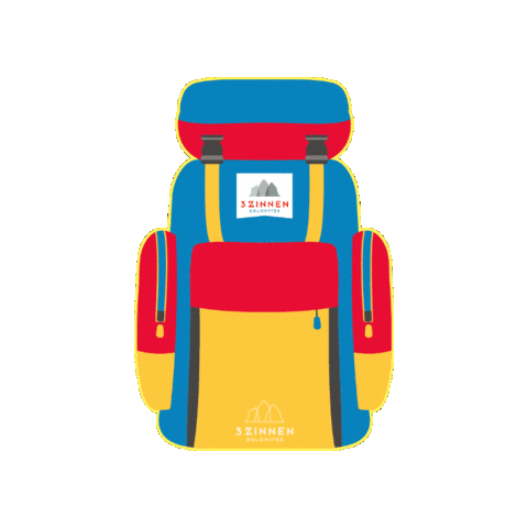 Hiking Backpack Sticker by dreizinnen