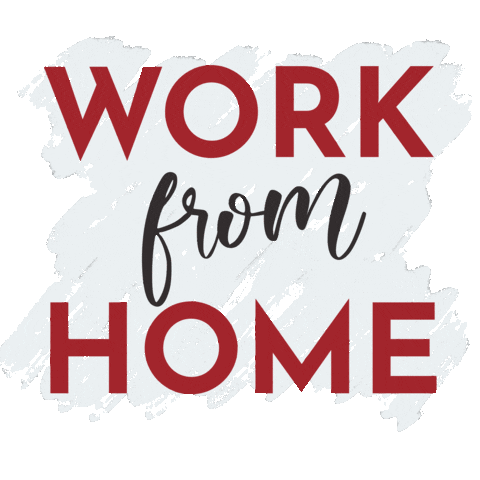 Work From Home Sticker by RedWood Code