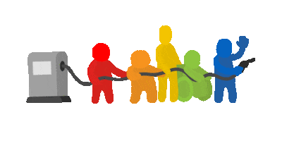 Friends Love Sticker by Aral AG