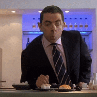 Rowan Atkinson Sushi GIF by Working Title