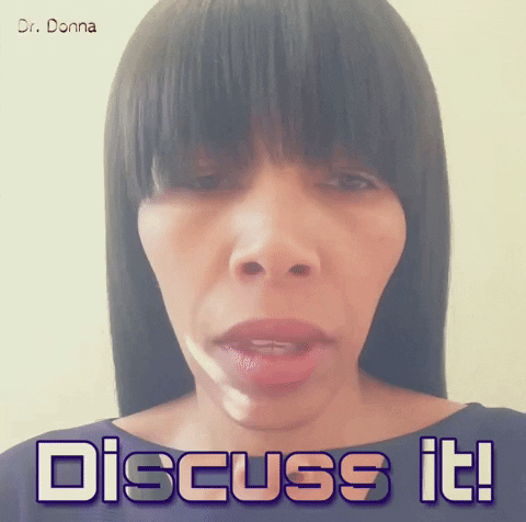 good morning discussion GIF by Dr. Donna Thomas Rodgers