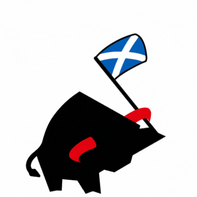 Flag Scotland GIF by PREFA
