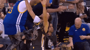 happy nba playoffs GIF by Bleacher Report