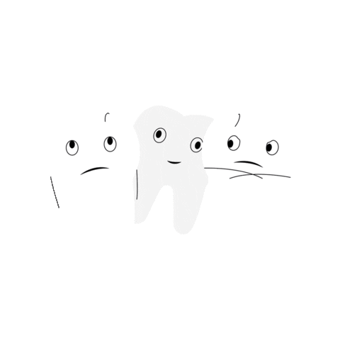 Teeth Smile Sticker by Prof. Jonke