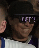 Lets Go Glasses GIF by Sacramento Kings