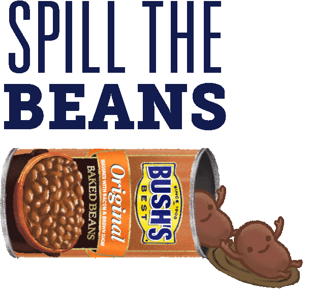 Excited Baked Beans Sticker by BUSH'S® Beans for iOS & Android GIPHY