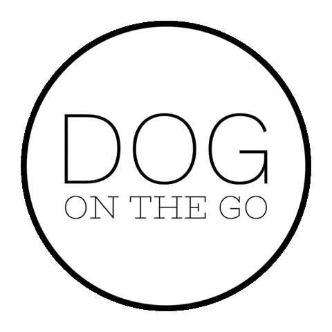 Sticker by dog on the go