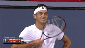 Taylor Fritz Smile GIF by San Diego Aviators