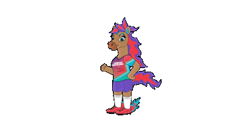 Naara Fire Horse Sticker by AFC Women's Asian Cup Australia 2026