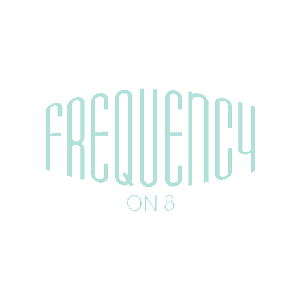 Frequency On 8 Sticker by Dubai7s