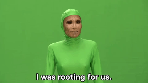 I was rooting for US! - GIPHY
Clips