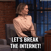 Lets Go Break GIF by Late Night with Seth Meyers