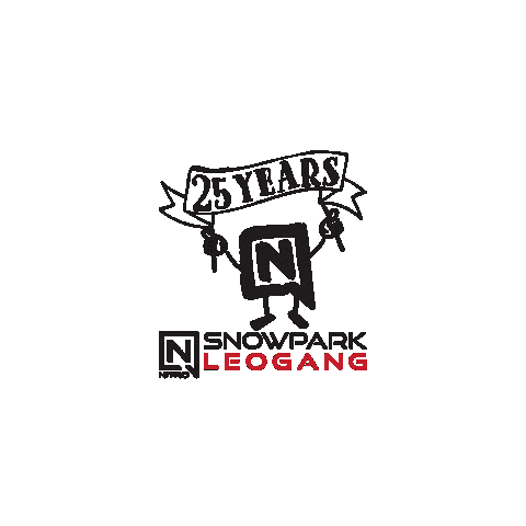 Nitro Snowpark Sticker by Leoganger Bergbahnen