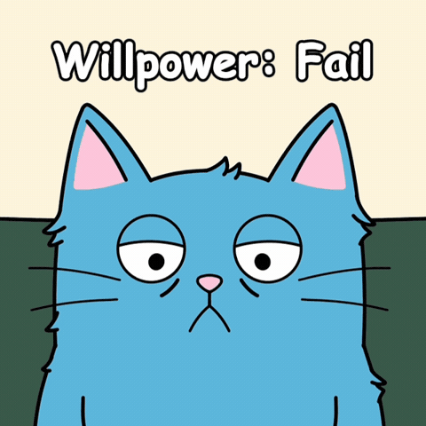 Blue Cat Defeat GIF