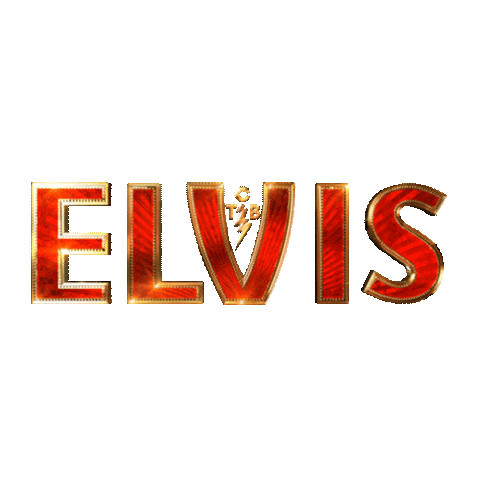 Rock And Roll Gold Sticker by Baz Luhrmann’s Elvis Movie