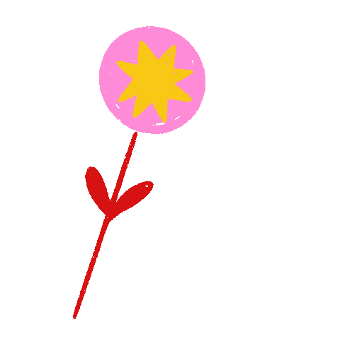Cute Flower Sticker