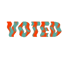 Voted Sticker