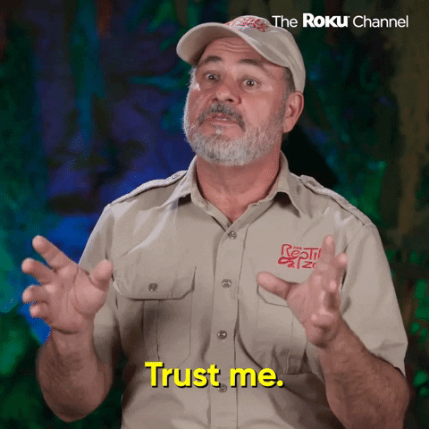 Believe Trust Me GIF by The Roku Channel