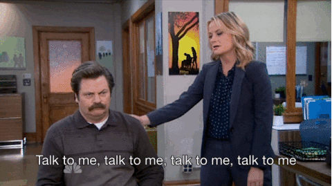 Talk To Me GIFs - Get the best GIF on GIPHY