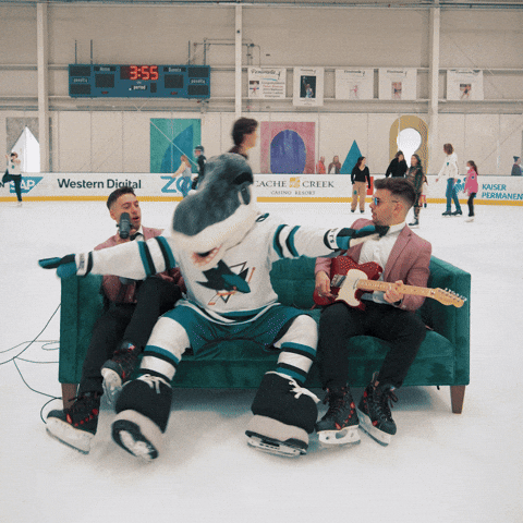 San Jose Sharks No GIF by Crash Adams