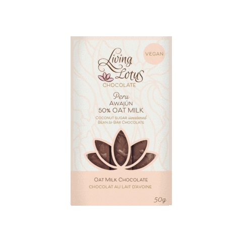 Living Lotus Chocolate Sticker