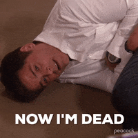 Im Dead Season 2 GIF by Parks and Recreation