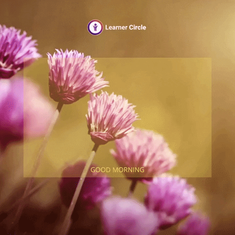 Happy Flower GIF by Learner Circle